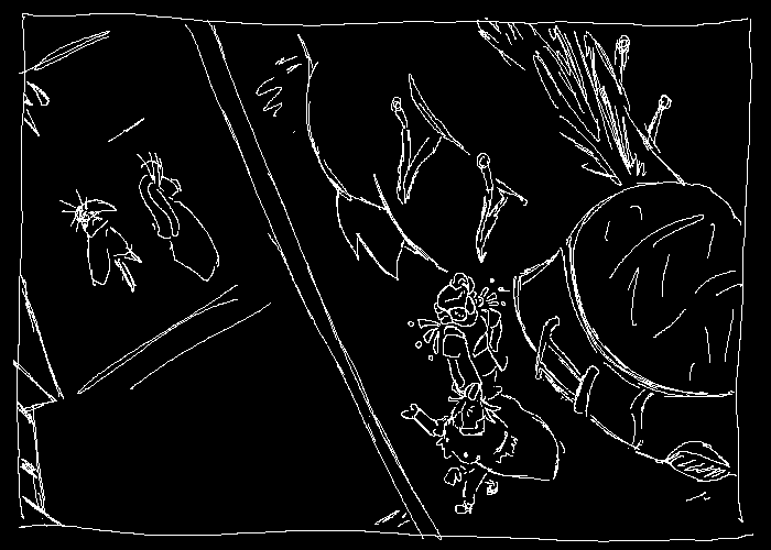 Eyes Behind Countless Silken Curtains and another ancient disembarking from a vehicle-like beast while passing pedestrians watch.